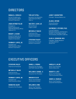 Directors & Executive Officers