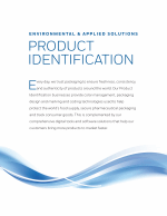 Environmental & Applied Solutions - Product Identification